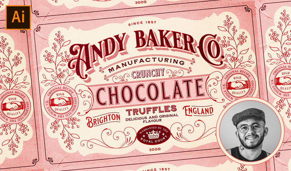 HOW TO DESIGN A VINTAGE CHOCOLATE BOX PACKAGING