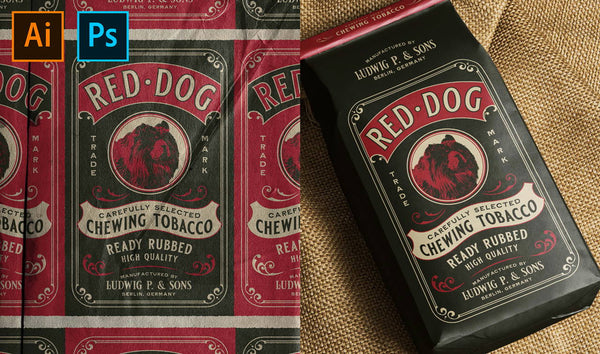 HOW TO DESIGN A CHEWING TOBACCO PACKAGING DESIGN INSPIRED BY THE 20-50S