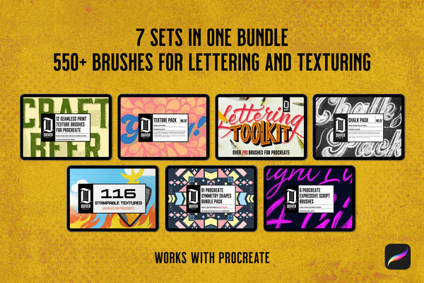 Quiver Supply Master Procreate Set