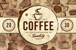 Coffee House - Illustration Set - HTC GmbH