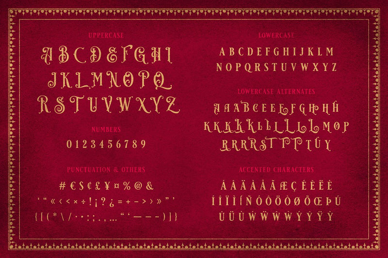 Royal Signage Typeface - HTC GmbH