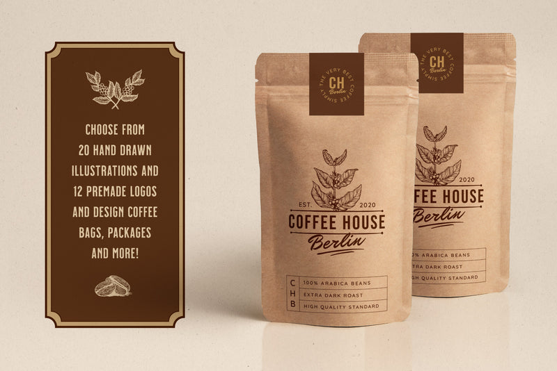 Coffee House - Illustration Set - HTC GmbH