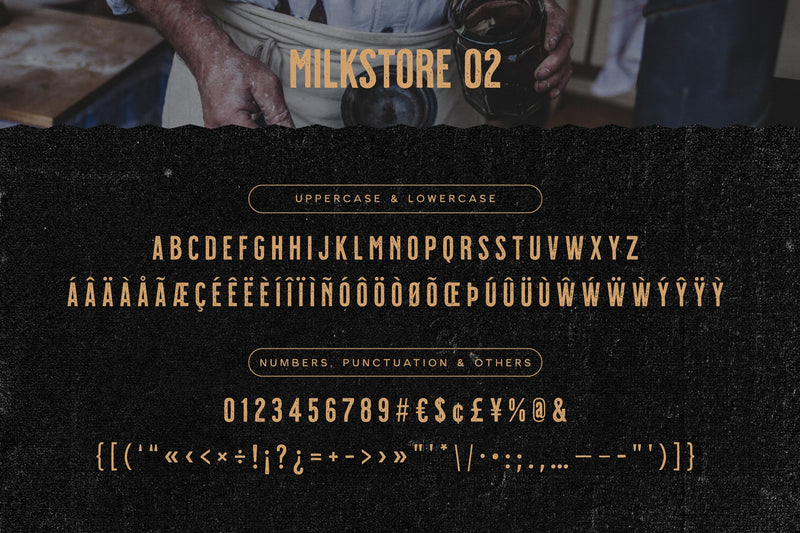 Milkstore Font Collection - HTC GmbH