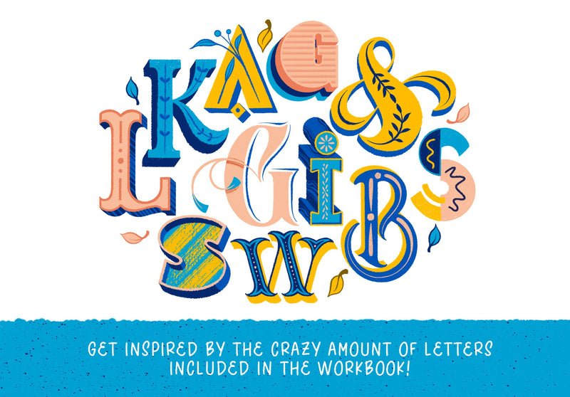 The Kick Off Lettering Toolbox Procreate Set