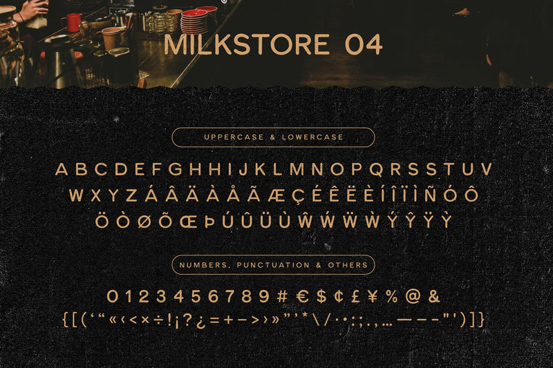 Milkstore Font Collection - HTC GmbH
