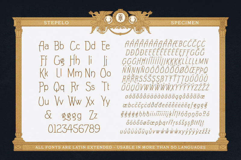 Hermilo Lettering Hermitage Fonts and Illustration Collection