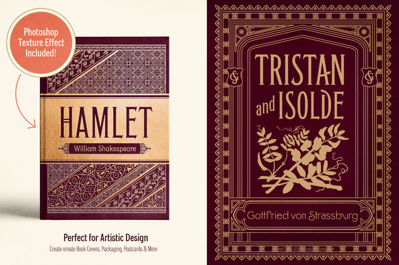 Classic Fonts and Illustration Bundle