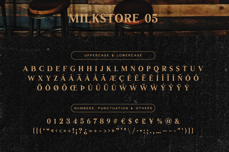 Milkstore Font Collection - HTC GmbH