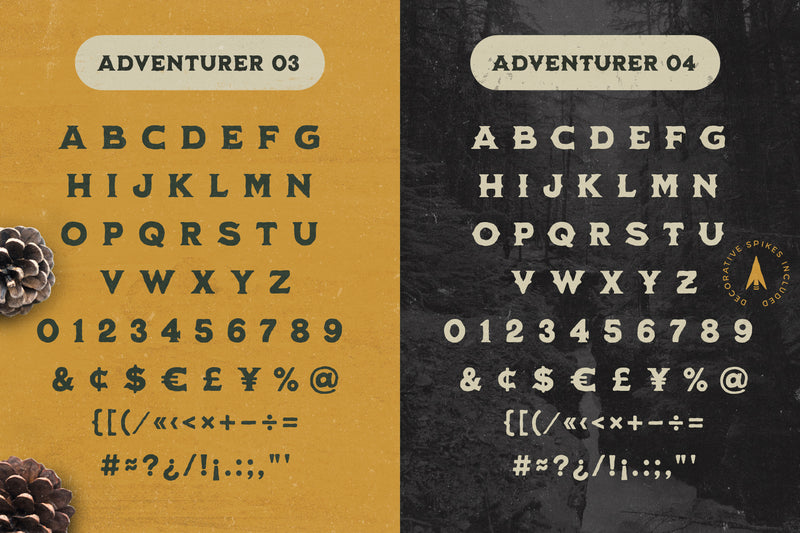 Great Adventurer Font & Graphic Bundle