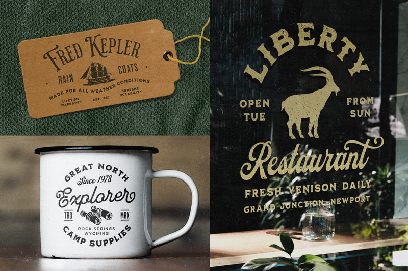 Great Adventurer Font & Graphic Bundle