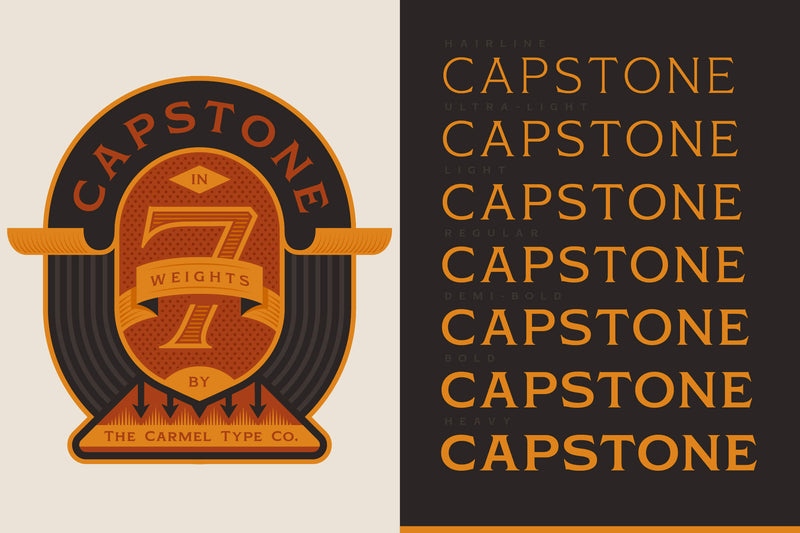 Industrial Font Collection by Jason Carne