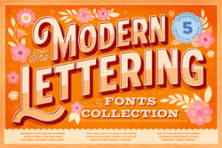 Modern Lettering Fonts Collection