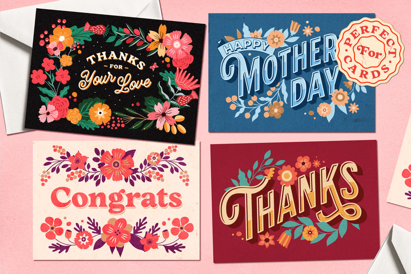 Modern Lettering Fonts Collection