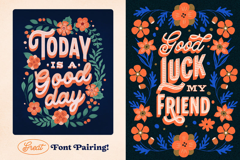 Modern Lettering Fonts Collection