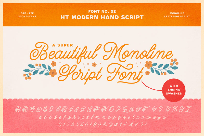Modern Lettering Font Collection