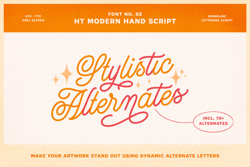 Modern Lettering Fonts Collection