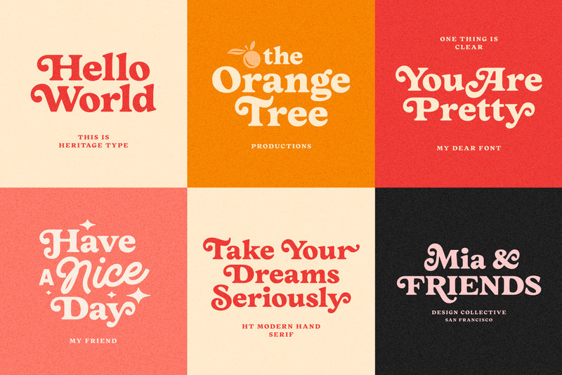 Modern Lettering Fonts Collection