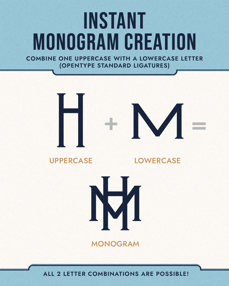 Monogram Creator Vol.01