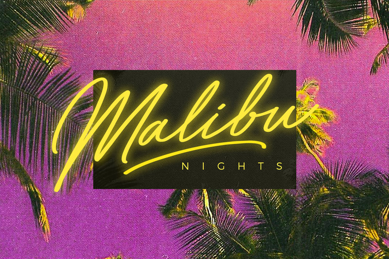 Sunset Drive Font Pack ☀️