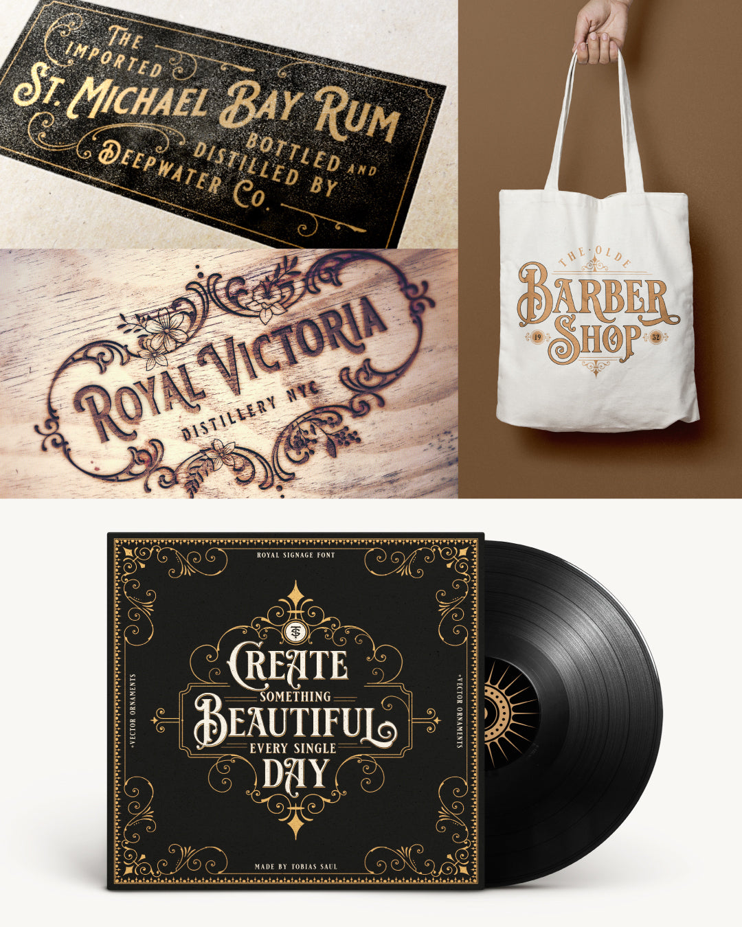 Vintage Font Bundle