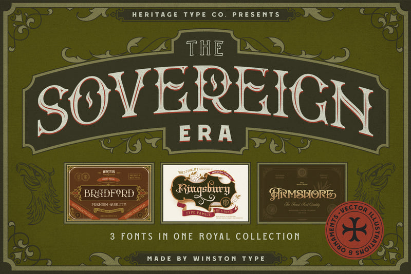 Sovereign Era Font Collection