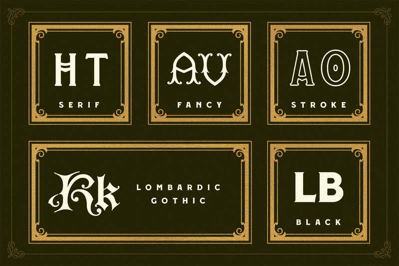 Sovereign Era Font Collection